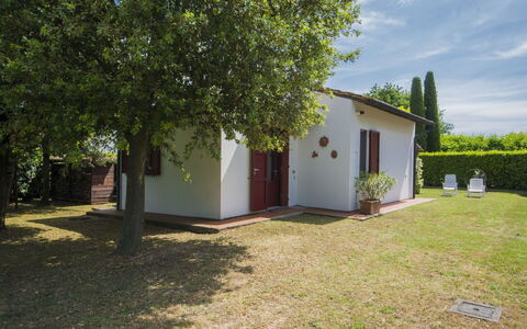 Casetta Ponticelli: Propriété, Maison, Immobilier, Domicile, Lot Terre, Chalet, Bâtiment, Arbre, Herbe, Cour