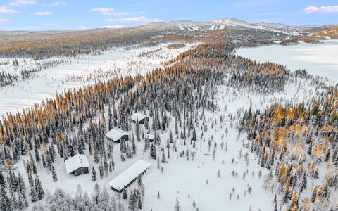 Villa Vuosseli a 1: Neige, Bois, L'Hiver, Chalet, Maison, Toit, Domicile, Gelé, Cabane En Rondins, Brindille
