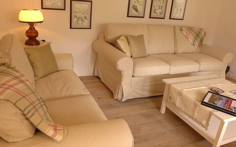 Chalet Jrene: Canapé, Meubles, Propriété, Confort, Cadre, Bois, Oreiller, Salon, Beige, Textile