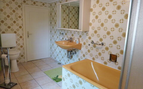 Roth: Salle De Bains, Pièce, Propriété, Tuile, Mur, Sol, Design Intérieur, Fond D'Écran, Rideau, Immobilier