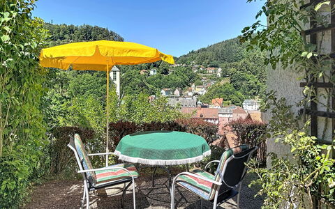 Triberg 100: Meubles, Mobilier De Jardin, Tableau De Plein Air, Table, Chaise, Parapluie, Jardin, Ombre, Table Cuisine Et Salle A Manger, Table Basse