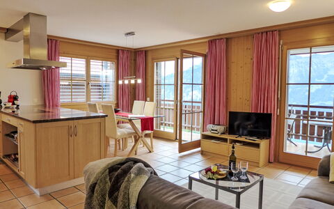 Berg-Seeblick: Meubles, Propriété, Cabinetry, Fenêtre, Blind Fenêtre, Confort, Bois, Design Intérieur, Éclairage, Rideau