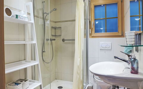 Berg-Seeblick: Luminaire Plomberie, Robinet, Propriété, Tete De Douche, Évier, Panneau De Douche, Salle De Bains, Bar De Douche, Fenêtre, Douche