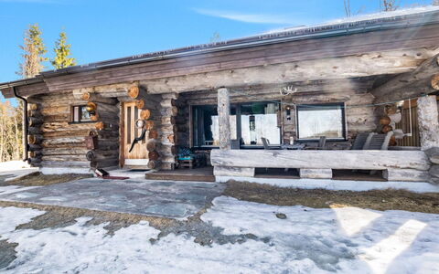 Mustalampi 2 Kurkiaura: Bois, Neige, Chalet, L'Hiver, Toit, Domicile, Gelé, Cabane En Rondins, Siding, Pente