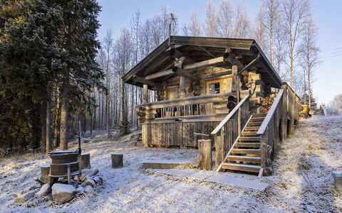 Saarenkainalo: Bois, L'Hiver, Neige, Chalet, Cabane En Rondins, Gelé, Cabane, Lumber, Cabanon