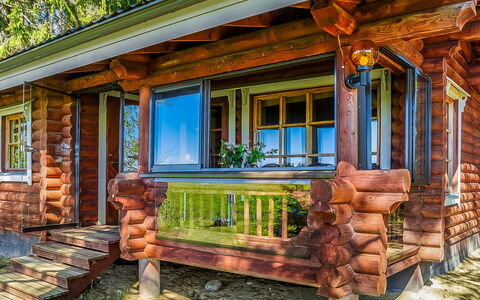 Huvilakoti 2: Bois, Chalet, Cabane En Rondins, Forêt, Cabanon, Batiments Jardin, Mélèze, Des Bois, Tache De Bois