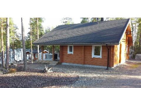 Louhiranta: Arbre, Banque, Maison, Chalet, Lac, Étang, Forêt, Cabane En Rondins