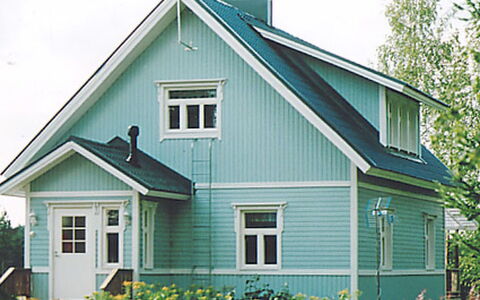 Eteläranta: Bâtiment, Fenêtre, Toit, Bois, Siding, Maison, Domicile, Chalet, Porte, Peindre