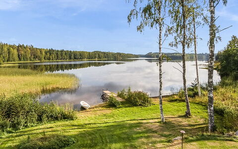 Myllymökki: Voie Navigable, Banque, Cours D'Eau, Lac, Chalet, Forêt, Canal, Réservoir, Cabane En Rondins