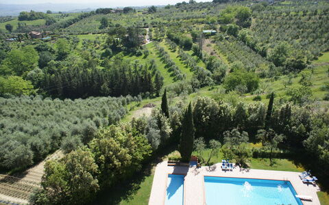 La Valle: Propriété, Photographie Aérienne, Station De Montagne, Arbre, Immobilier, Maison, Biens, Paysage, La Photographie, Piscine