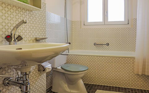 Chesa Vuorcha: Luminaire Plomberie, Propriété, Robinet, Évier, Lavabo, Salle De Bains, Vert, Violet, Fenêtre, Plante