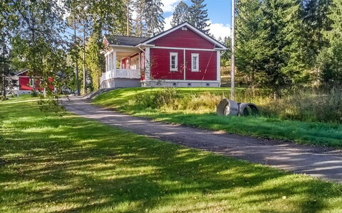 Villa Urho: Voie Navigable, Banque, Cours D'Eau, Lac, Chalet, Forêt, Canal, Réservoir, Cabane En Rondins