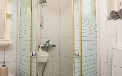 Norddeich 740: Luminaire Plomberie, Salle De Bains, Douche, Tete De Douche, Sol, Sol, Plomberie, Composite, Bois