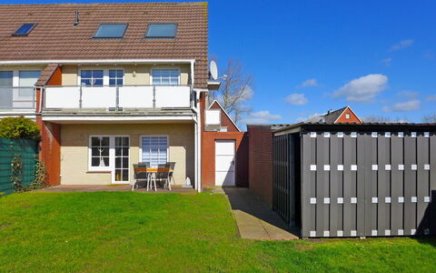 Norddeich 796: Ciel, Nuage, Bâtiment, Plante, Propriété, Fenêtre, Ombre, Maison, Lot Terre, Bois