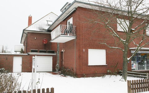 Norddeich 805: Domicile, Maison, Propriété, Zone Résidentielle, Neige, L'Hiver, Bâtiment, Siding, Immobilier, Architecture
