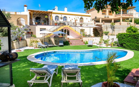 Paraje Los Cabreras: Piscine, Recours, Hacienda, Mobilier De Jardin, Biens, Loisir, Villa, Jardin, Cour, Patio