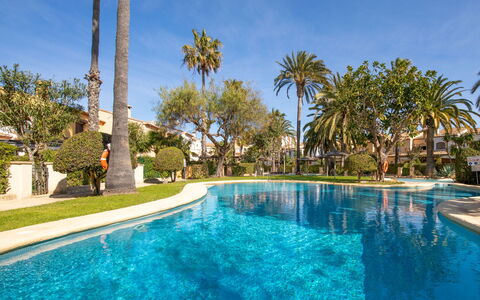 El Arenal: L'Eau, Plante, Ciel, Jour, Propriété, Piscine, Bleu, La Nature, Bleu Azur, Arbre