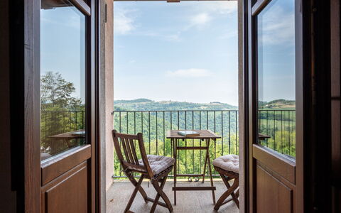 Maison des Roses: Balcon