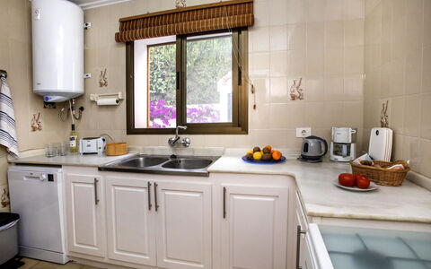 New Antoinette: Evier, Cabinetry, Comptoir, Évier, Robinet, Cuisine, Fenêtre, Bois, Violet, Design Intérieur