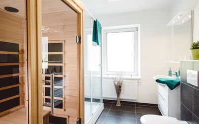 Logement:&nbsp;Für Bis zu 4 Personen mit Ir-Sauna 100.29