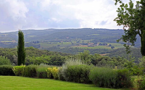 Villa Lorian: Paysage Naturel, La Nature, Vert, Montagnes, Végétation, Ciel, Environnement Naturel, Arbre, Colline, Herbe