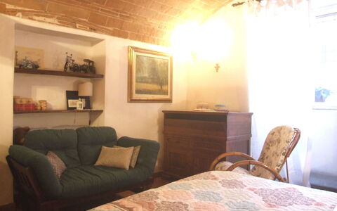 Appartamento Le Volte: Pièce, Meubles, Propriété, Chambre, Lit, Design Intérieur, Plafond, Mur, Sol, Bâtiment