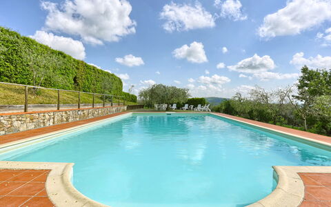 Barberino Valdelsa 155: L'Eau, Nuage, Ciel, Ressources En Eau, Jour, Piscine, Vert, La Nature, Bleu Azur, Arbre